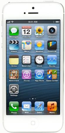 Смартфон Apple iPhone 5 64Gb White & Silver - Электросталь