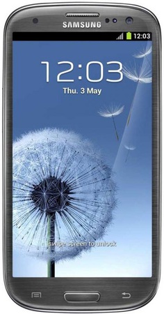 Смартфон Samsung Galaxy S3 GT-I9300 16Gb Titanium grey - Электросталь